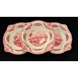 Johnson & Bros - Trio de plats creux en porcelaine anglaise