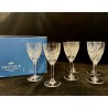 Saint Louis - Série de 6 verres en cristal modèle Chantilly