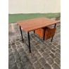 Bureau vintage Formica effet bois