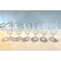 Vitrosax Italy - 6 imposantes flûtes en verre