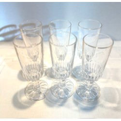 Vitrosax Italy - 6 imposantes flûtes en verre