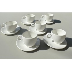 Serax - 6 tasses en porcelaine modèle Sastrugi