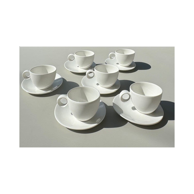 Serax - 6 tasses en porcelaine modèle Sastrugi