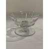 Baccarat - série de 4 coupes à champagne en cristal des années 1960