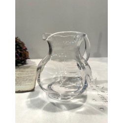 Cruche à eau en verre soufflé