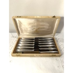 Christofle - Coffret de 12 couteaux de table