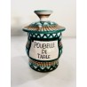 Robert Picault Vallauris - Poubelle de Table couverte