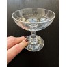 Années 40 - 8 coupes de champagne en cristal