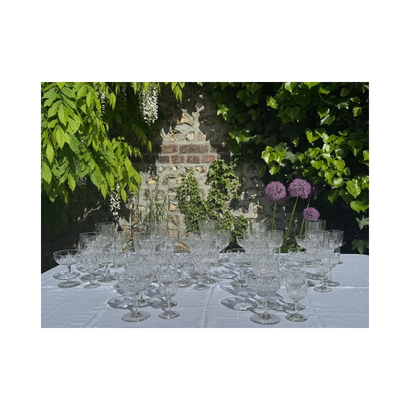 Baccarat - Service Cristallerie modèle Richelieu
