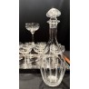 Service cristallerie 12 coupes et carafe assortie