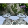 Le Creusot XIXème - Paire de vases en cristal