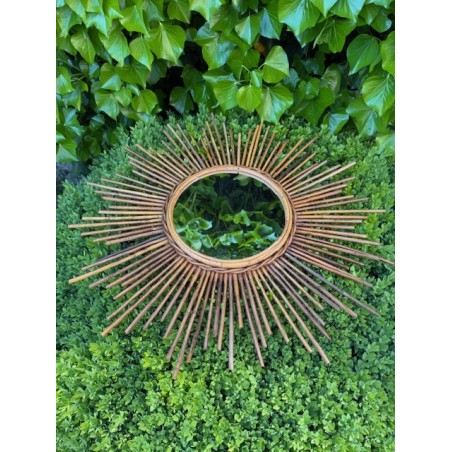 Miroir Soleil Vintage Années 70'