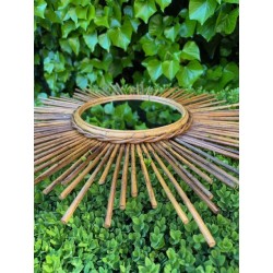 Miroir Soleil Vintage Années 70'