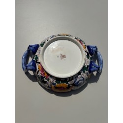 GIEN - Plat creux Melonnière modèle Mauves