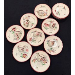 Sarreguemines - Assiettes à...