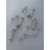 Christofle - 12 porte-couteau modèle 4 boules