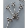 Christofle - 12 porte-couteau modèle 4 boules