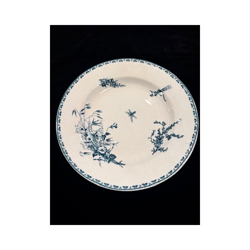 Sarreguemines - plat circulaire "Carmen"