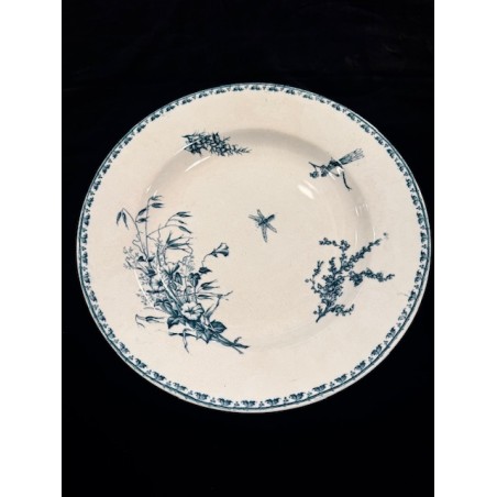 Sarreguemines - plat circulaire "Carmen"