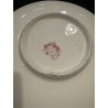Plat circulaire Terre de Fer Longchamp "Pensées"