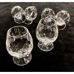 Villeroy & Boch - 6 verres à cognac en cristal