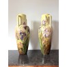 P. Perret Vallauris - 2 majestueux vases Art Nouveau