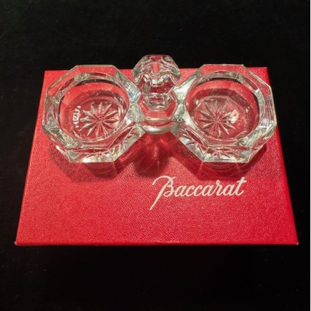 Baccarat - Salière double en cristal