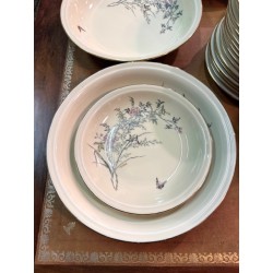 Complet service en porcelaine fine de l'ancienne Manufacture Royale de Limoges