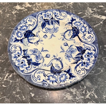 Creil & Montereau - Plat circulaire Flora