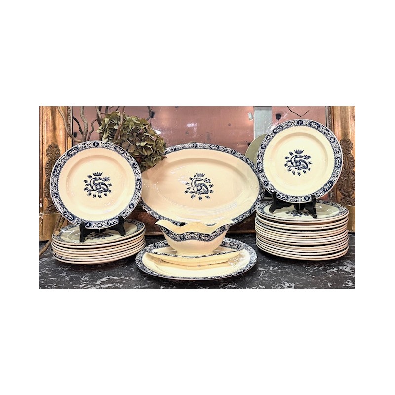 Les Salins - Service Terre de Fer modèle François 1er