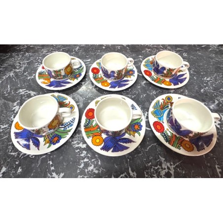 Villeroy & Boch - 6 Tasses à café Acapulco