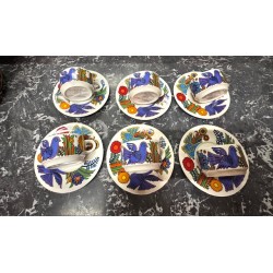 Villeroy & Boch - 6 Tasses à café Acapulco