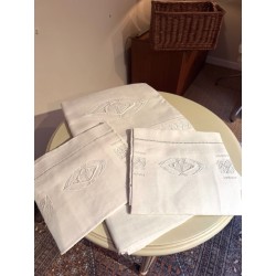 Linge ancien - Drap et...