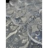 Baccarat - série de 12 coupes en cristal modèle Lucullus