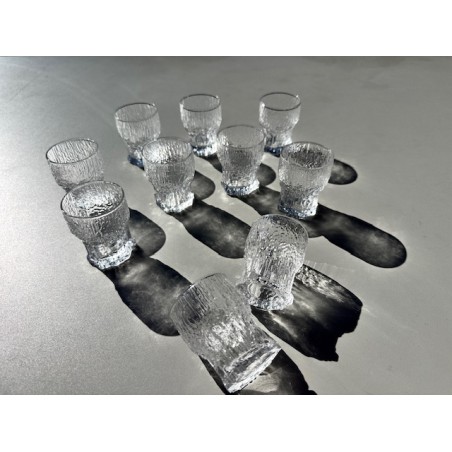 Iittala - 10 verres à liqueur design Tapio Wirkkala