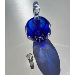 Service à liqueur en cristal bicolore