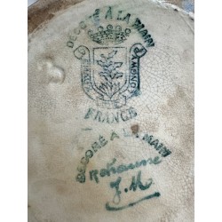 Longwy - Magnifique service à café en émaux