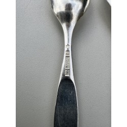 Christofle &Tapio Wirkkala - 12 fourchettes à huitre service Duo