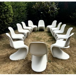 Vitra - Chaises "S" par...