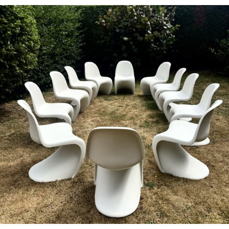 Vitra - Chaises "S" par Verner PANTON