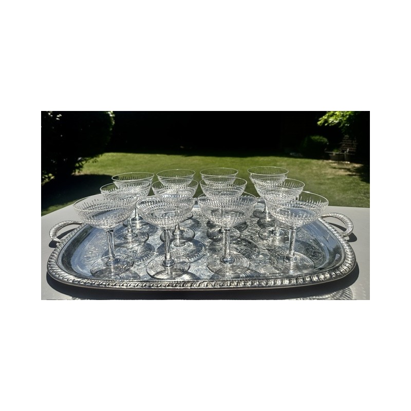 Baccarat - Service en cristal modèle Nancy