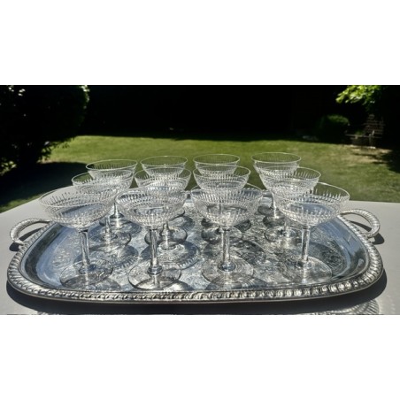 Baccarat - Service en cristal modèle Nancy