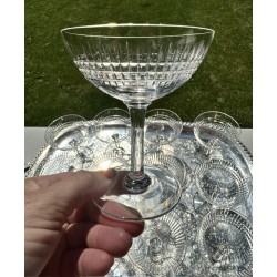 Baccarat - Service en cristal modèle Nancy