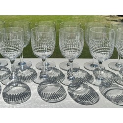 Baccarat - Service en cristal modèle Nancy