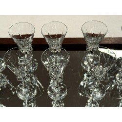 Cristal de Bayer - Série de 10 petits verre digestif