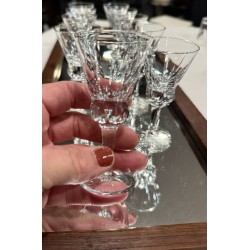 Cristal de Bayer - Série de 10 petits verre digestif