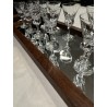 Cristal de Bayer - Série de 10 petits verre digestif
