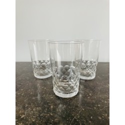 Baccarat- Série de 3 verres en cristal modèle Palerme