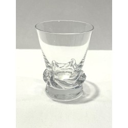 Daum - Série de 6 verres à liqueur modèle Sorcy