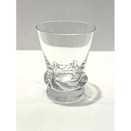 Daum - Série de 6 verres à liqueur modèle Sorcy